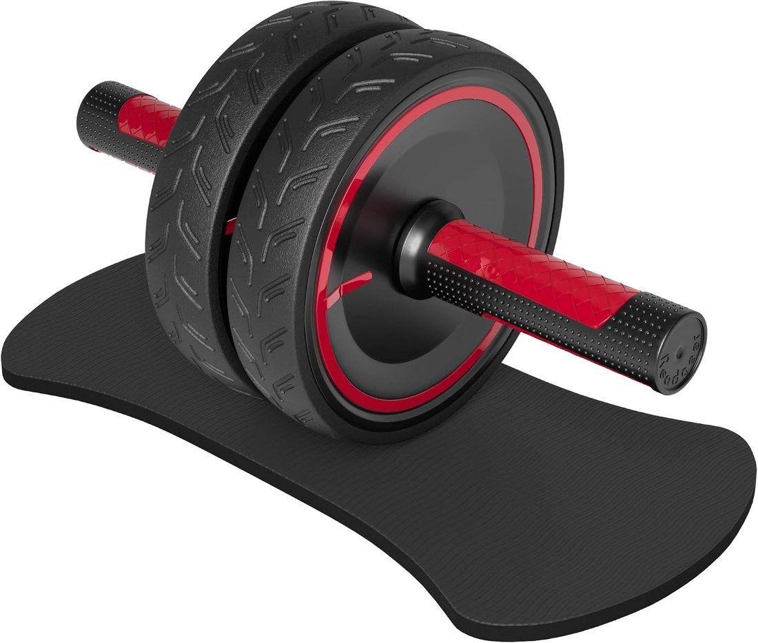 Readaeer Ab Roller Wheel with Knee Pad