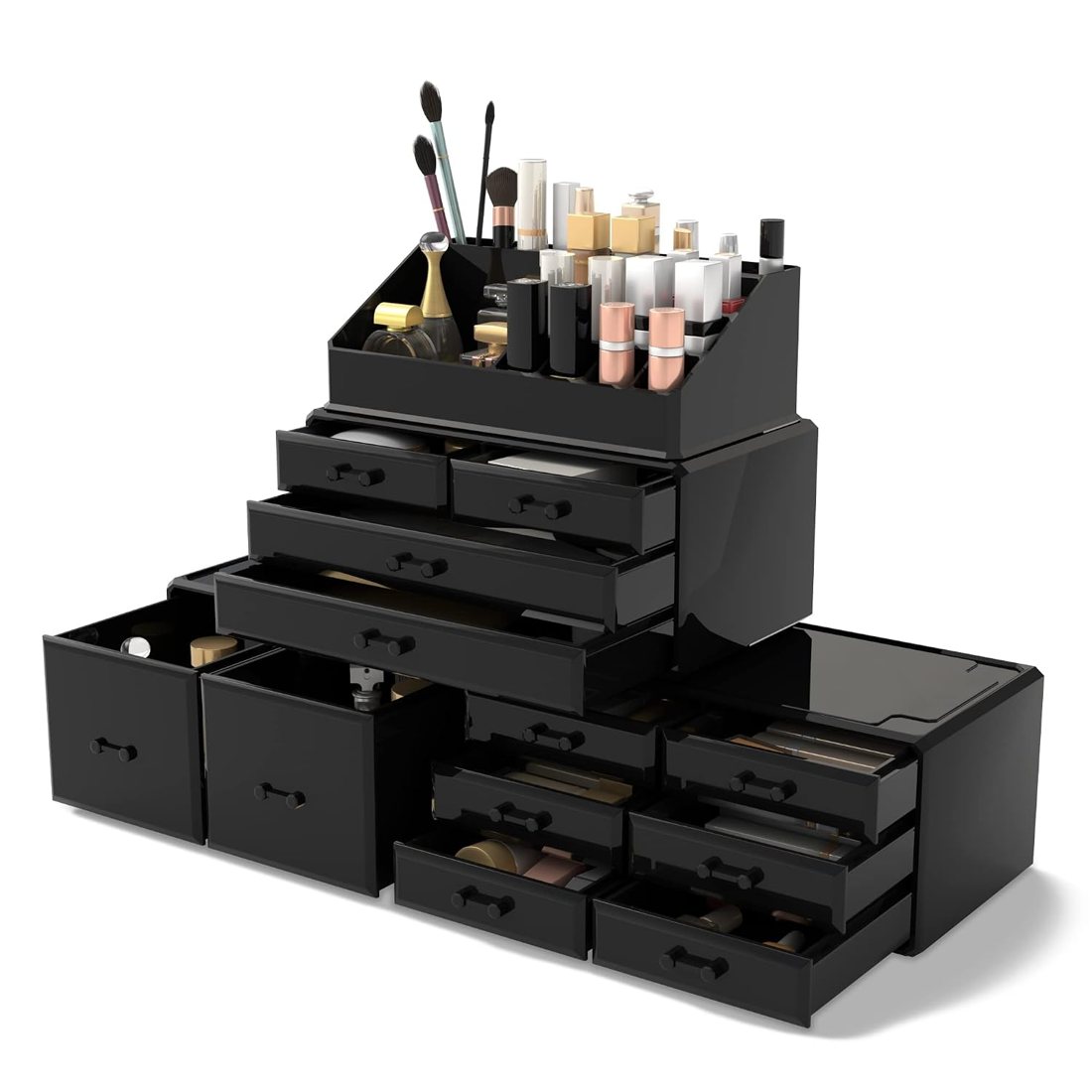 Readaeer Makeup Organizer Tower, 12 Drawers