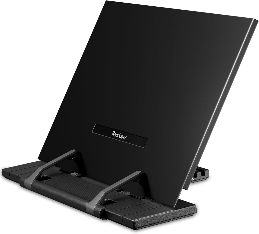 Readaeer Metal Book Stand, 7 Positions