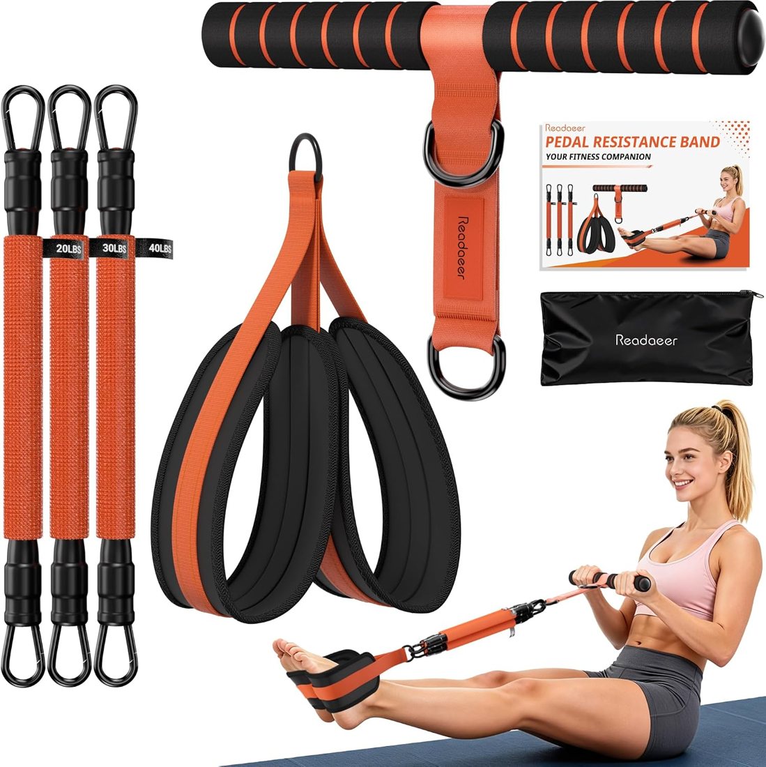 Readaeer Pedal Resistance Band