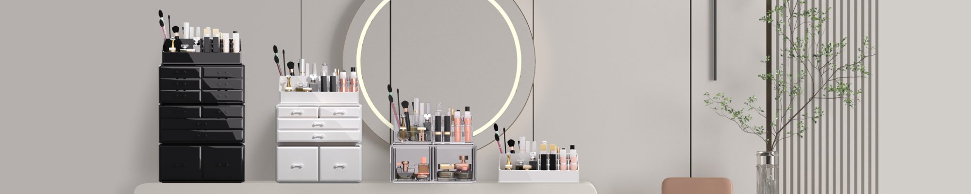 Makeup Organizers by Readaeer